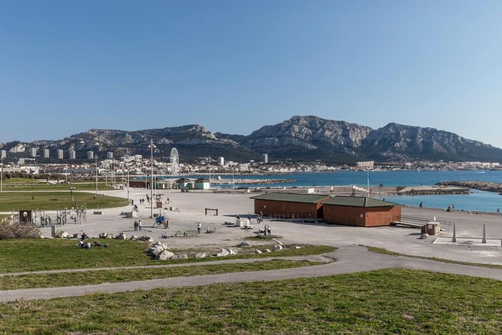 Residence Bord De Mer-Terasse-Plage Prado David 马赛 外观 照片